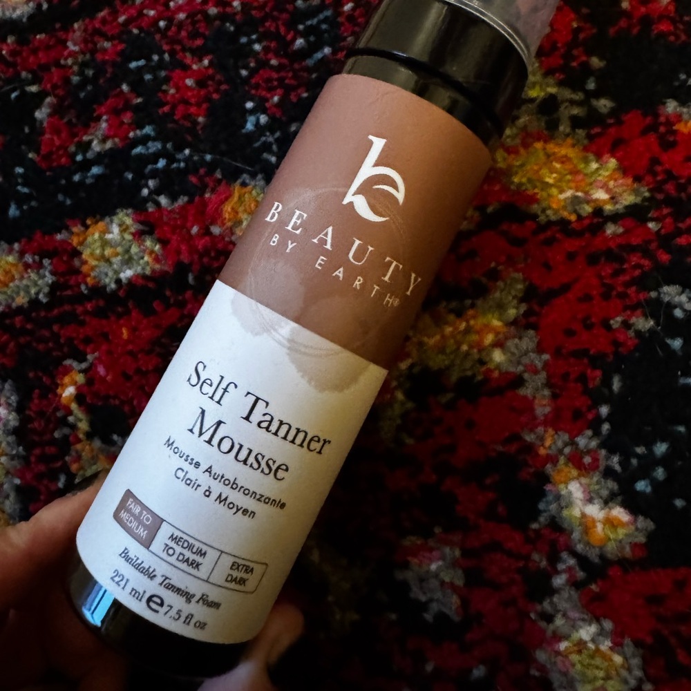 NEW Self Tanner Mousse Beauty by Earth (fair to medium)